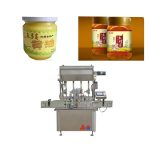 Kosketusnäyttö hunajaa täytettävä kone lasipullokastikkeelle / hedelmähilloille