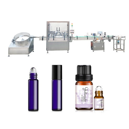 KA-tuotantolinja / kosmeettisten nesteiden täyttökone