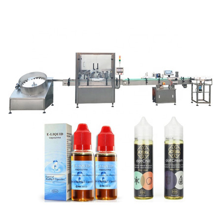 Taloudellinen pienitilavuuksinen magneettivaihteistopumppu nesteen täyttökone Juice Oil E -nesteelle 2-100 ml