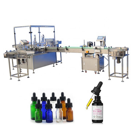 JB-YG4 Juice nestetäyttöinen tuotantolinja 250ml 500ml juomamuovipullojen täyttö- ja korkkikone