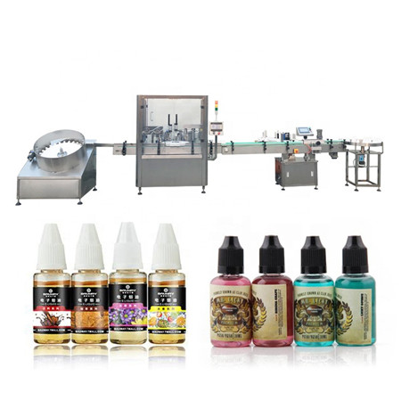 Auto 10ml bottle small dropper vial Certified Organic Hemp Oil filling machine with great price