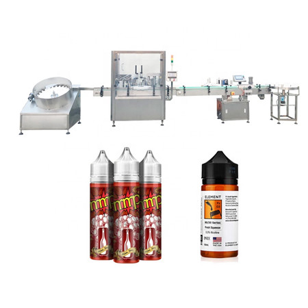 Automaattiset eteeristen öljyjen täyttölaitteet / e-savukkeiden nesteitäyttökoneet / e-cig mehujen täyttökoneet