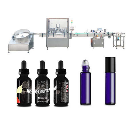 nopea täyttö pyörivä sähköhaju / tuoksu / attar / eteerinen öljy / e-savuke nestepullon pieni täyttö kone CE
