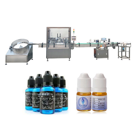 E-mehu / kynsilakka / eteerinen öljy Pieni injektiopullo muovi / lasipullojen täyttö kone, mini hajusteiden täyttö kone